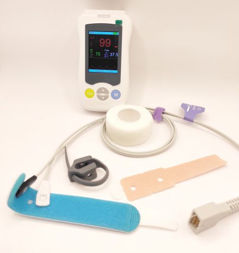 Pulsoksymetr dla noworodków i dzieci YK-820B z pomiarem temperatury